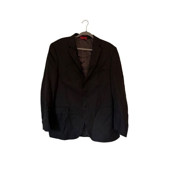 Alfani Exclusively For Macy’s 100% Wool Pin Striped Formal Blazer Coat 44R - Picture 1 of 15